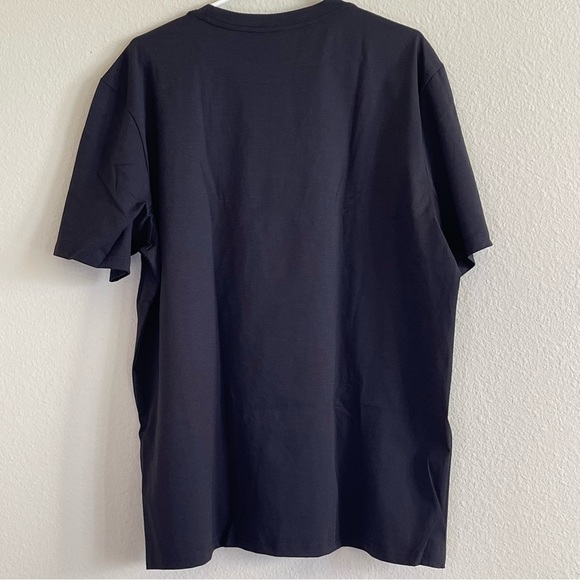 Black and white sarcastic funny graphics short sleeve t-shirt - Picture 5 of 5